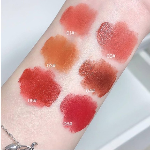 Lip Stain in Bunny Bag Charm Keychain with Gold Chain - Picture 4 of 8